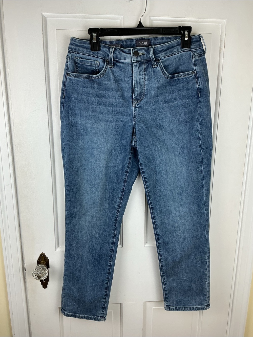 NYDJ Margot Girlfriend Cool Embrace Jeans  Size 10P